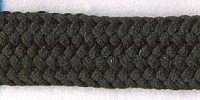 С34 Шнур обувной плетеный 6мм +/-1 мм*100м (Мн.) (075 т.зеленый)