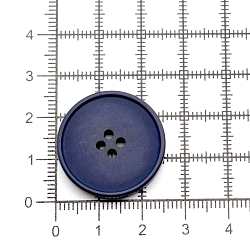 NE56 Пуговица 40L (25мм) 4 прокола, пластик
