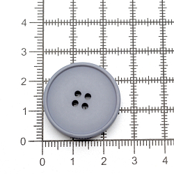 NE56 Пуговица 40L (25мм) 4 прокола, пластик