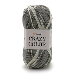 Пряжа YarnArt 'Crazy color' 100гр 260м (25% шерсть,75% акрил)