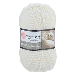 Пряжа YarnArt 'Merino de Lux' 100гр 280м (50% шерсть, 50% акрил)