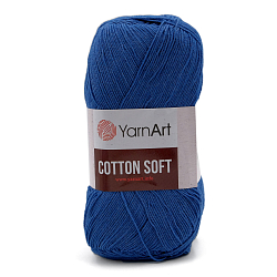 Пряжа YarnArt 'Cotton soft' 100гр 600м (55% хлопок, 45% акрил)