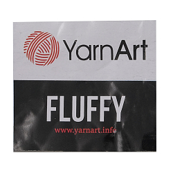 Пряжа YarnArt 'Fluffy' 150гр 70м (100% микрополиэстер)