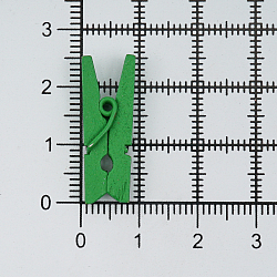 2AR196 Прищепки цветные деревянные 2,5см, 50 шт/упак