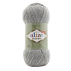 Пряжа ALIZE 'Alpaca Royal NEW' 100гр. 250м (55% акрил, 15% альпака, 30% шерсть) 21 серый меланж