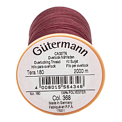 14 Нить Tera 180/2000 м оверлочная, 100% полиэстер Gutermann 735884