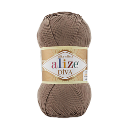 Пряжа ALIZE 'Diva' 100гр. 350м. (100% микрофибра) ТУ