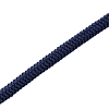 Р2691 Шнур эластичный вязаный, 4,5мм*50м (полиэстер 86%, латекс 14%) темно-синий
