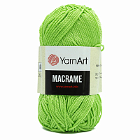 Пряжа YarnArt 'Macrame' 90гр 130м (100% полиэстер) (150 св-зеленый)