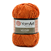 Пряжа YarnArt 'Velour' 100г 170м (100% микрополиэстер) 865 оранжевый