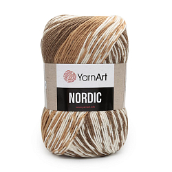 Пряжа YarnArt 'Nordic' 150гр 510м (20% шерсть, 80% акрил)