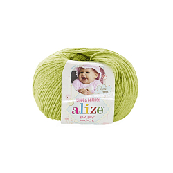 Пряжа ALIZE 'Baby wool' 50гр. 175м. (20% бамбук, 40% шерсть, 40% акрил) ТУ