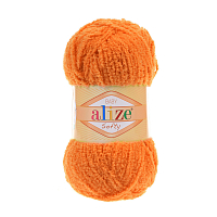 Пряжа ALIZE 'Softy' (100% микрополиэстер) (6 оранжевый)