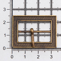MT 1851 Пряжка прямоугольная 25мм металл