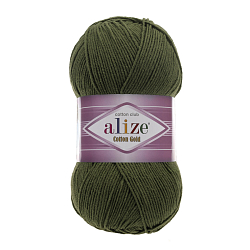 Пряжа ALIZE 'Cotton gold' 100гр. 330м. (55% хлопок, 45% акрил) ТУ