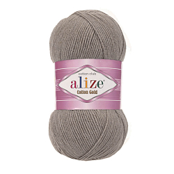 Пряжа ALIZE 'Cotton gold' 100гр. 330м. (55% хлопок, 45% акрил) ТУ