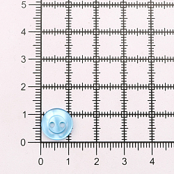 CB M-10 Пуговица 18L (11мм) 2 прокола, пластик