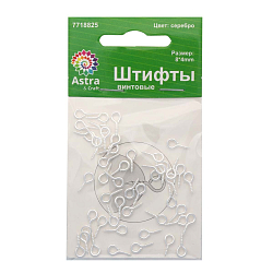 FIN2150 Штифты винтовые, 8*4mm, 50 (+/-5)шт/упак, Astra&Craft