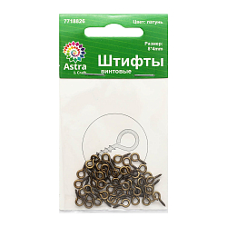 FIN2151 Штифты винтовые, 8*3,5mm, 50шт/упак, Astra&Craft